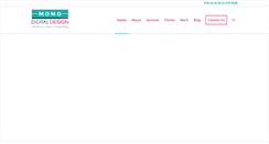 Desktop Screenshot of momodigitaldesign.com